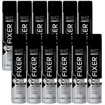 Kit 12 Spray Fixador De Cabelo Profissional Neez Laque Fixação Extra Forte Jato Seco 24 Horas 400ml