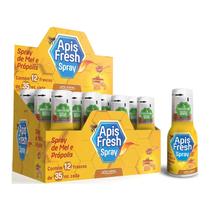 Kit 12 Spray Mel E Própolis 35ml Apis Fresh - Arte Nativa