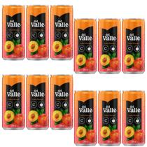 KIT 12 Suco Del Valle Pêssego Lata 290ml KIT 12 Suco Del Valle Pêssego Lata 290ml