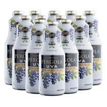 Kit 12 Sucos de Uva Tinto Integral Natural Concentrado Pérgola 1 Litro ou 500ml One Atacado Barato