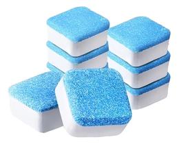 Kit 12 Tabletes Pastilhas Limpar Máquinas Lavar Roupa Limpeza