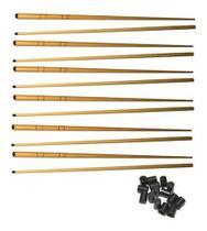 Kit 12 Taco 1,30+ 20 Ponteira Mesa Bar Sinuca Bilhar Boteco Kit 12 Taco 1,30+ 20 Ponteira Mesa Bar Sinuca Bilhar Boteco