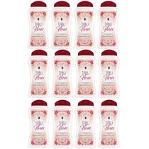 Kit 12 Talco Desodorante Perfumado Tabu Flores 100G - Dana