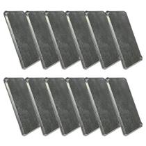 Kit 12 Tampa Cega Espelho P Condulete Placa Cega 1' Alumínio Kit 12 Tampa Cega Espelho P Condulete Placa Cega 1' Alumínio