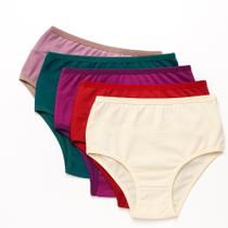 Kit 12 Tanga Feminina Plus Size Conforto Microfibra Adulto