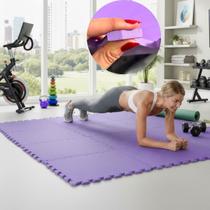 Kit 12 Tapetes EVA 50x50cm 10mm com Bordas Tatame Piso Emborrachado Antiderrapante 3m² Infantil e Fitness Bebês Crianças Exercícios Yoga Pilates Lutas Kit 12 Tapetes EVA 50x50cm 10mm com Bordas Tatame Piso Emborrachado Antiderrapante 3m² Infantil e Fitness Bebês Crianças Exercícios Yoga Pilates Lutas