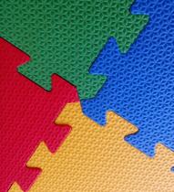 Kit 12 Tatames Tapetes EVA 50x50x2cm 20mm c/ Bordas VV/AM/VM/AR Kit 12 Tatames Tapetes EVA 50x50x2cm 20mm c/ Bordas VV/AM/VM/AR