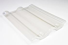 Kit 12 Telha Thermo Modelo Big Tégula Transparente 47,5x37