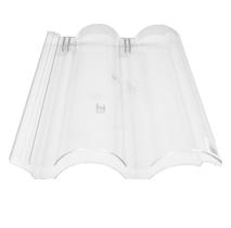 Kit 12 Telhas Transparente Pet Injetado - Tradição (Tégula)