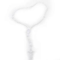 Kit 12 Terços Plástico 5mm Transparente