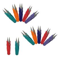 Kit 12 Tesoura De Arremate Costura Afiada Golden Eagle