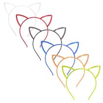 Kit 12 Tiaras De Gatinho Glitter Lembrancinha Fantasia Festa Kit 12 Tiaras De Gatinho Glitter Lembrancinha Fantasia Festa