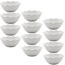 Kit 12 Tigelas 250ml em Melamina para Sobremesa Sorvete Açai