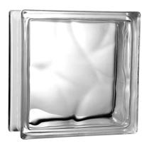 Kit 12 Tijolos Bloco De Vidro Incolor 19X19X8 Tradestar