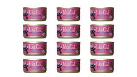 Kit 12 tiki cat grill atum & caranguejo 80g lata