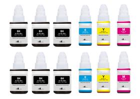 Kit 12 Tinta G3110 G4100 G3100 G1100 G2100 G-190 Lacrado