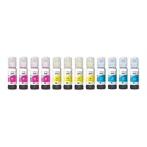 Kit 12 tintas compativel para t544 cor m y c l3110 l3150 l3210 Kit 12 tintas compativel para t544 cor m y c l3110 l3150 l3210
