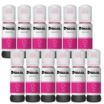 kit 12 Tintas para L3112 L3250 L3150 L5190 Compatível Epson