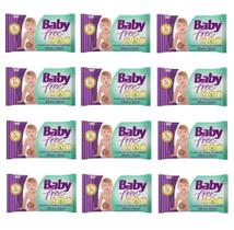 Kit 12 Toalha Umedecida Baby Free 50 Unidades - QLB