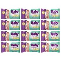 Kit 12 Toalha Umedecida Lenço Baby Free 50Un QLB