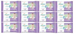 Kit 12 Toalha Umedecida Meu Bebe Soft Com 50Un Hygieline