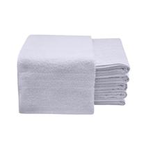 Kit 12 Toalhas de Rosto Linha Hotel Brancas 90% Algodão e 10% Poliéster Flabom Kit 12 Toalhas de Rosto Linha Hotel Brancas 90% Algodão e 10% Poliéster Flabom