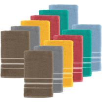 KIT 12 TOALHAS DE ROSTO TEKA ESCALA 40X65 cm KIT 12 TOALHAS DE ROSTO TEKA ESCALA 40X65 cm