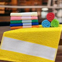 Kit 12 toalhas fitness para estampa sublimática 350g/m² - print new