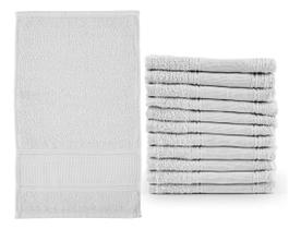 Kit 12 Toalhas Para Lavabo Social 10% Algodão