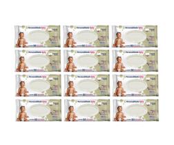 Kit 12 Toalhas Umedecidas Personalidade Baby Com 50 Unidades