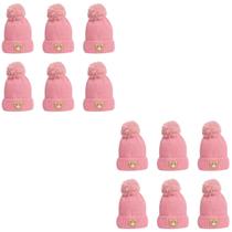 kit 12 toucas gorro infantil de pompom bichinho para menino menina forrada escolha a sua
