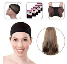 Kit 12 Toucas Nero Preta para Dormir Tipo Meia Calça Premium