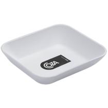 Kit 12 Travessas Bandejinhas de Servir Petiscos Brancas 10x9cm Molho Restaurantes Plástico Coza Kit 12 Travessas Bandejinhas de Servir Petiscos Brancas 10x9cm Molho Restaurantes Plástico Coza