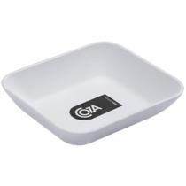 Kit 12 Travessas Bandejinhas de Servir Petiscos Brancas 10x9cm Molho Restaurantes Plástico Coza Kit 12 Travessas Bandejinhas de Servir Petiscos Brancas 10x9cm Molho Restaurantes Plástico Coza