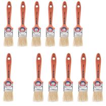 Kit 12 Trincha Pincel Verniz E Stain Atlas 1 1/2 Polegada 396