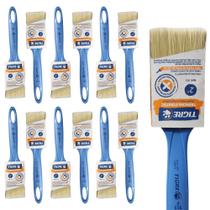 Kit 12 Trincha Tigre 915 2" Paredes Portas Móveis Cerdas Sintéticas Acabamento Profissional Kit 12 Trincha Tigre 915 2" Paredes Portas Móveis Cerdas Sintéticas Acabamento Profissional