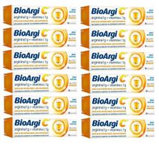 Kit 12 Tubos Bioargi-c Com Aspartato De Arginina 16 Comprimidos efervescentes - União Quimica