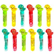 Kit 12 tubos de Fazer Bolhas de Sabão Dinossauro Lembrancinha Aniversário Atacado