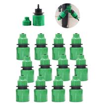 Kit 12 Un. Engate Rápido Com Saída Para Mangueira De Irrigação 4mm