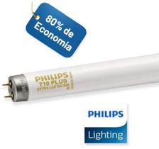Kit 12 Un Lâmpada Fluorescente 20w/750 T10, 5000k, Luz do dia, Philips