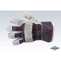 Kit 12 Un Luva Raspa Tecido 8544 Brasfort
