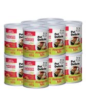 Kit 12 un Pet Delícia Gatos Adultos Frango Fit Light 320g