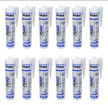 Kit 12 Un Pu40 Adesivo Multi Uso Branco Tek Bind