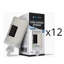 Kit 12 Un Vela Original Oasis Carvão Ativado Dupla Ação