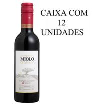 Kit 12 Un Vinho Miolo Seleção Cabernet/ Merlot 375 ml