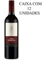 Kit 12 Un Vinho San Martin Bordô Seco 750 ml