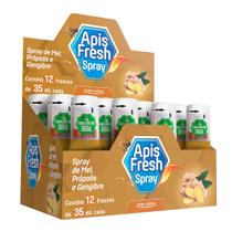 Kit 12 und Apis Fresh Spray Mel C/ Própolis e Gengibre 35ml