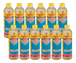 Kit 12 Und Clarificante Spa Piscina Genfloc 1 Lt Genco