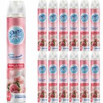Kit 12 Und Odorizador De Ambientes Pétalas De Rosas Puro Ar 250ml Kit 12 Und Odorizador De Ambientes Pétalas De Rosas Puro Ar 250ml