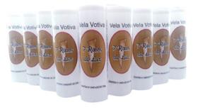 Kit 12 Und Velas Votivas De 7 Dias Brancas - 210 Gr Cada - Sete Raios De Luz